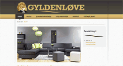 Desktop Screenshot of gyldenlove.com